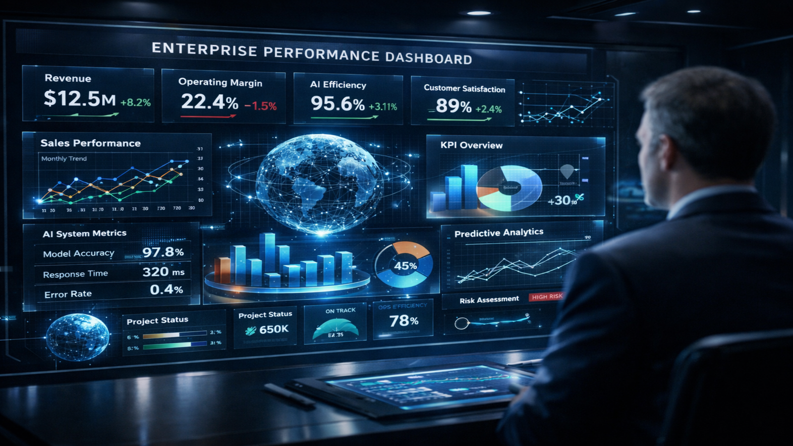 Enterprise proof stage: KPI scorecards and anonymized case frameworks for sales