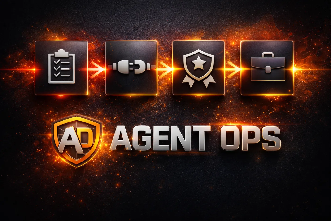 Agent Ops delivery flow: qualify, integrate, certify, deliver under license